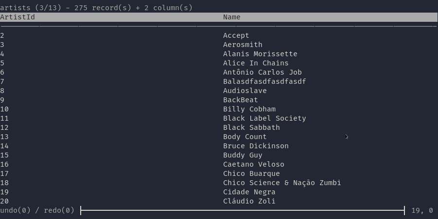 termdbms screenshot 2