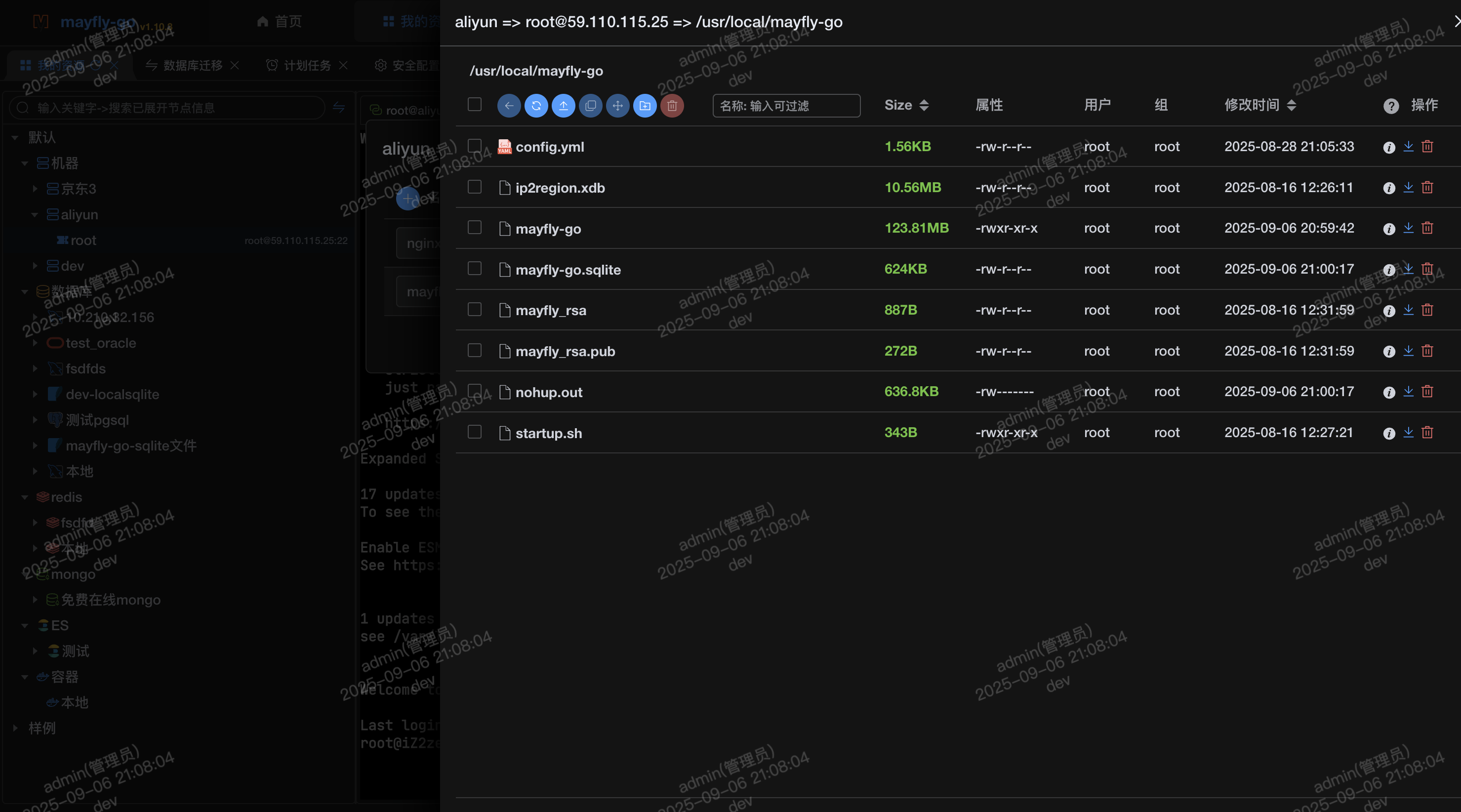 mayfly-go screenshot 4