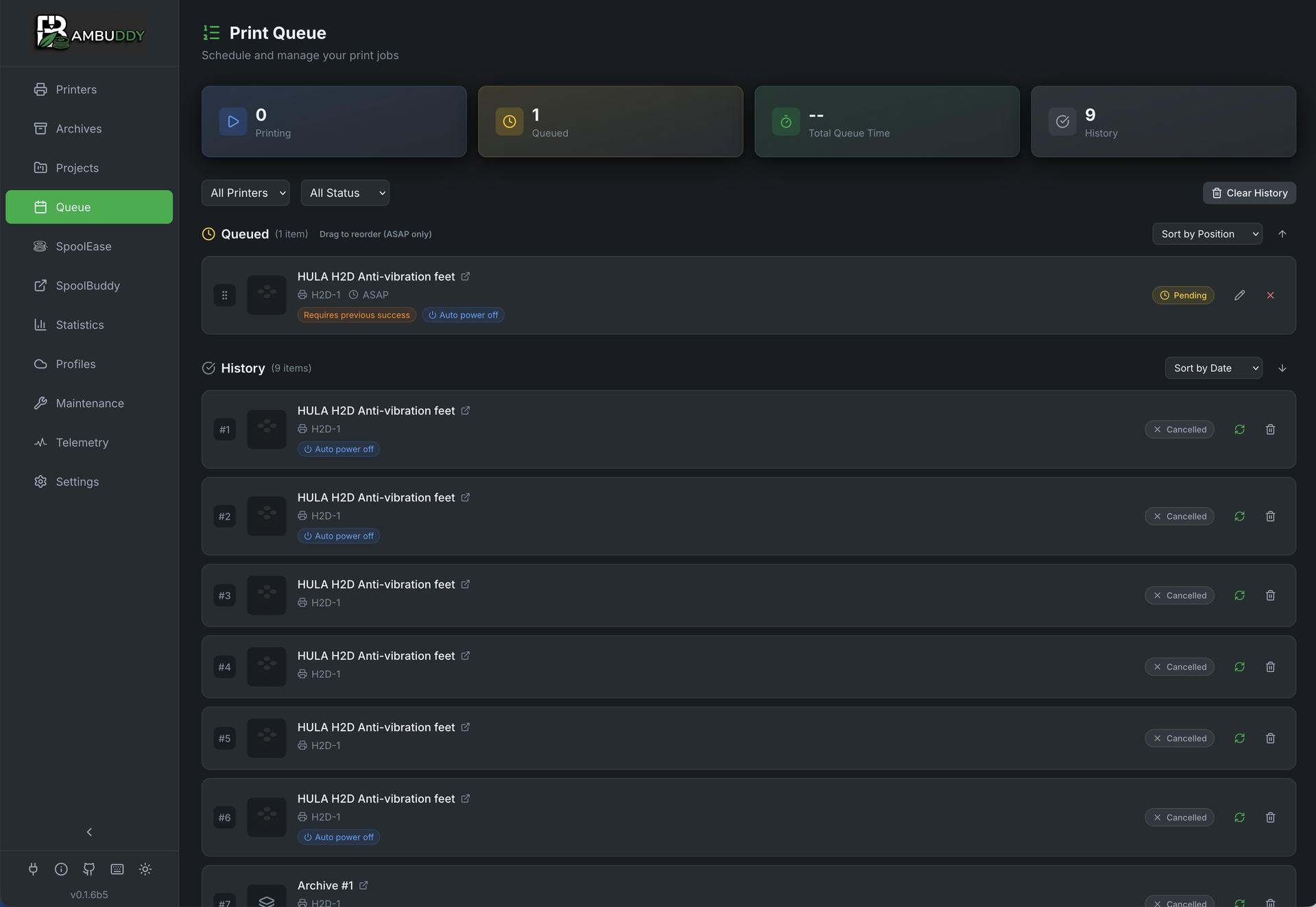 bambuddy screenshot 10