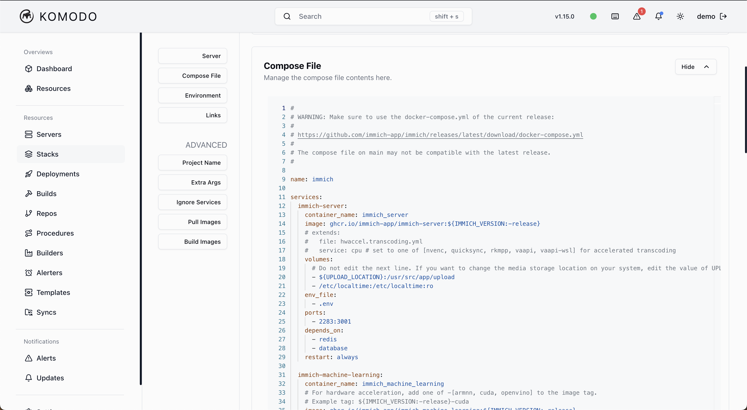 komodo screenshot 3