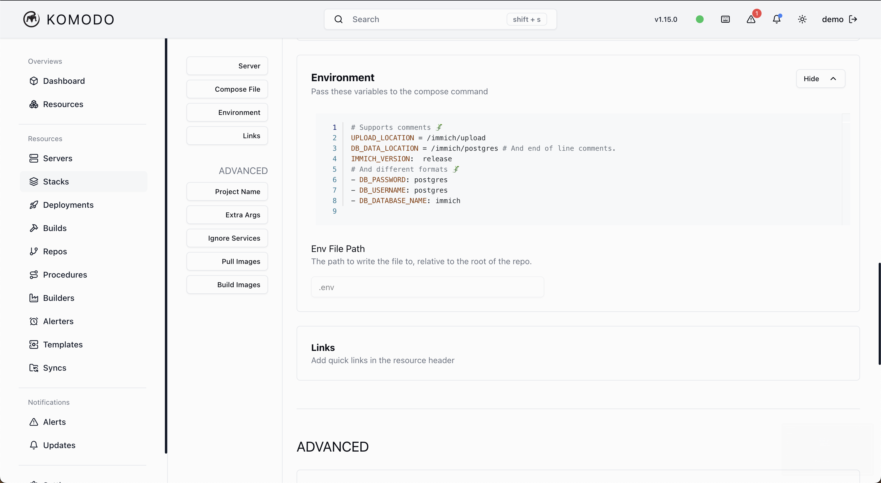komodo screenshot 4