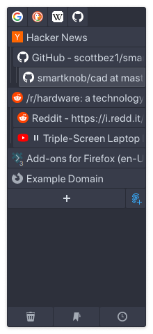sidebery screenshot 2