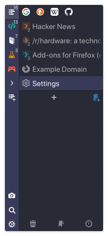 sidebery screenshot 4
