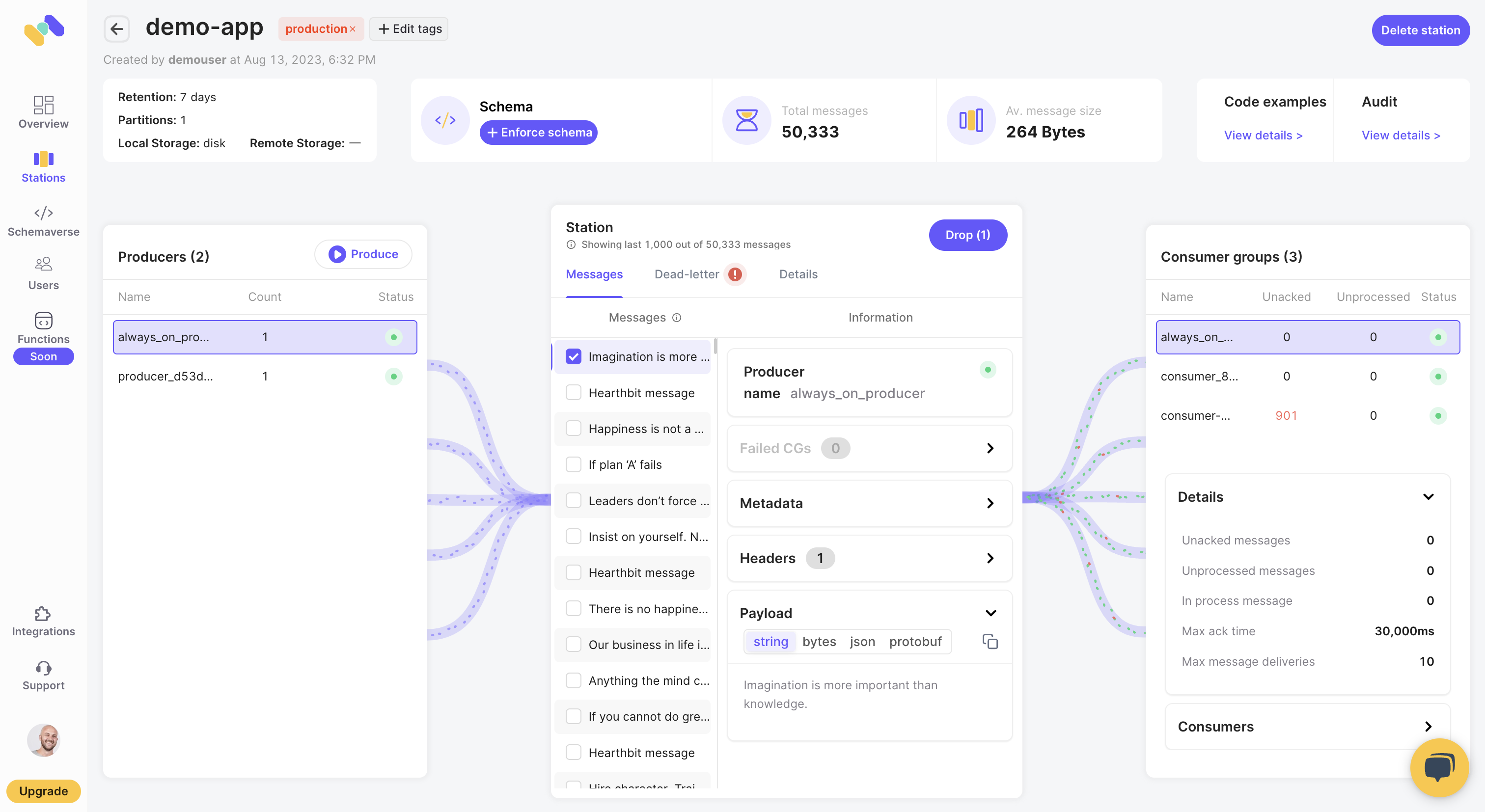 memphis-broker screenshot 3