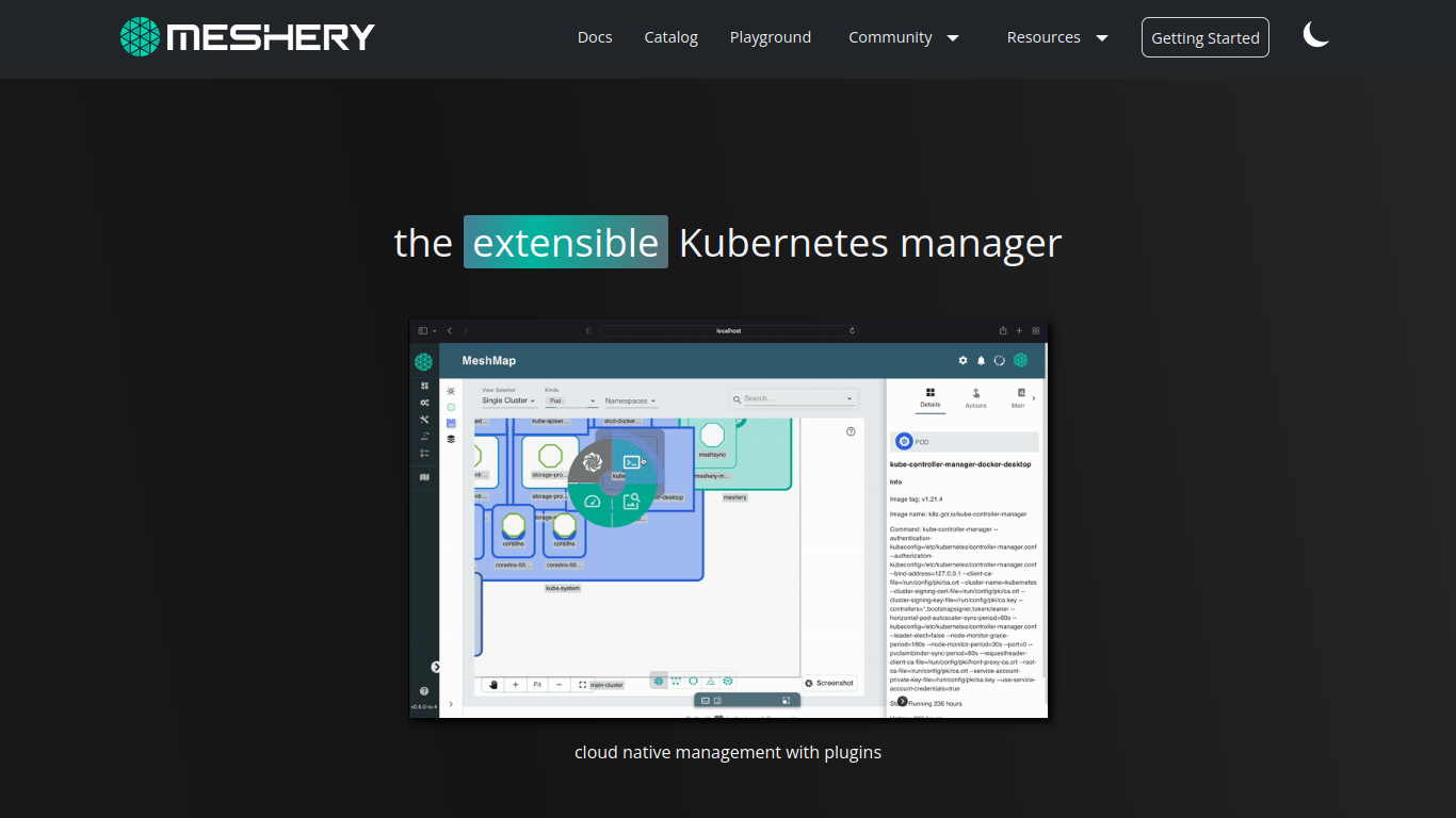 meshery.io screenshot 1
