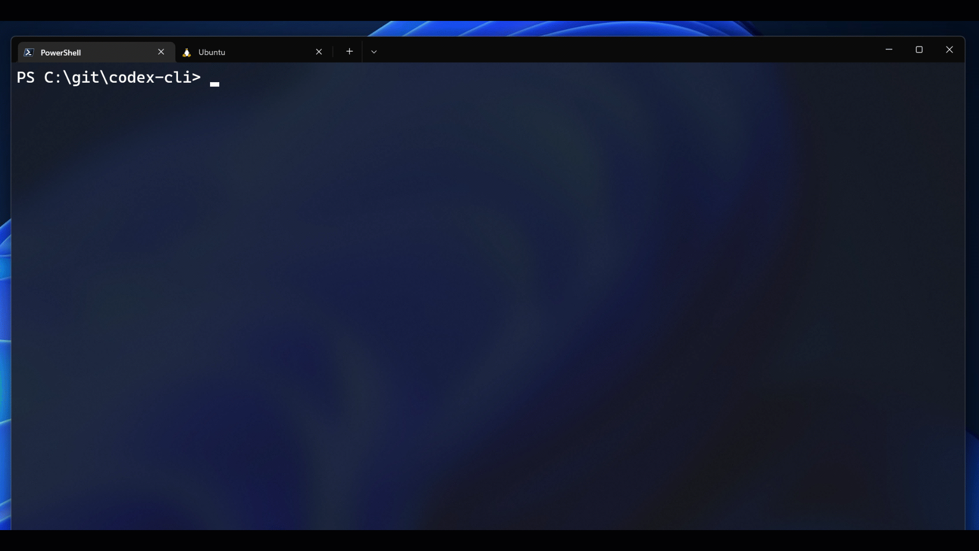 Codex-CLI screenshot 1
