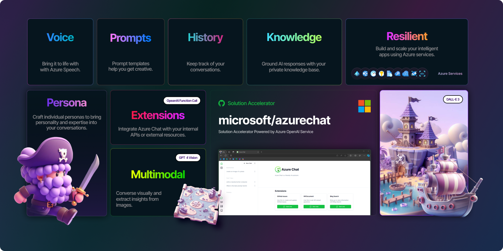 azurechat screenshot 1