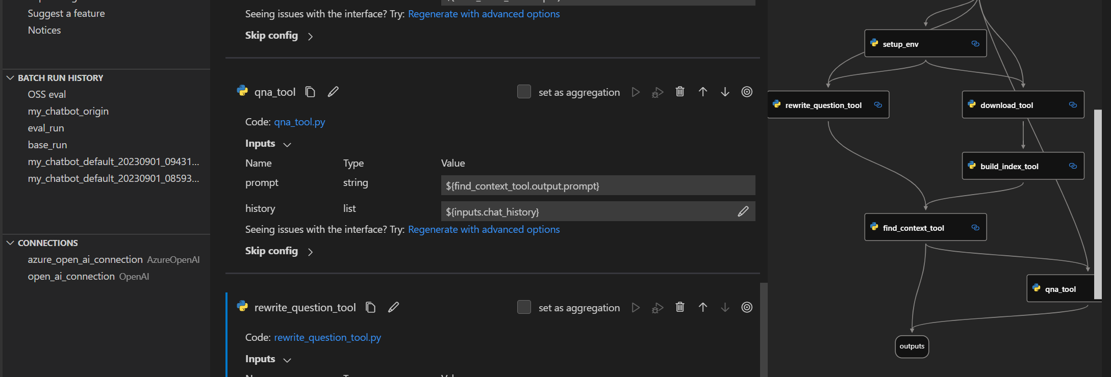 promptflow screenshot 1