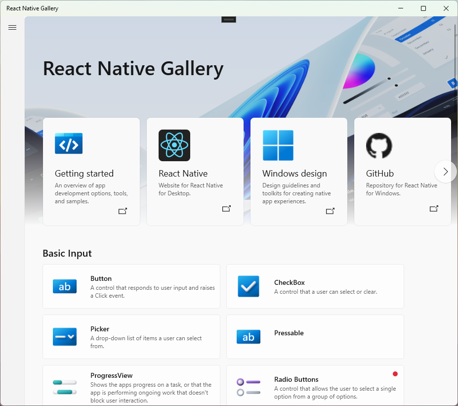 react-native-windows screenshot 2