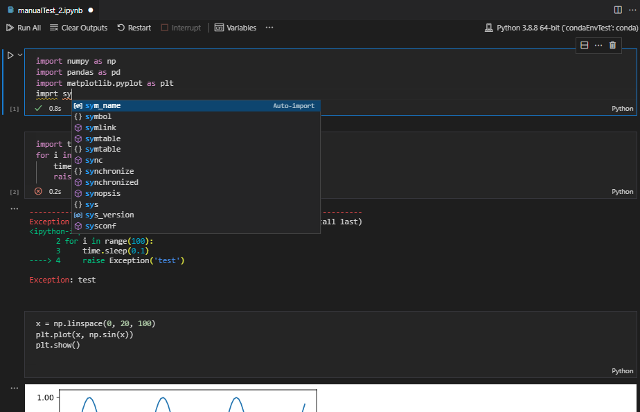 vscode-jupyter screenshot 1