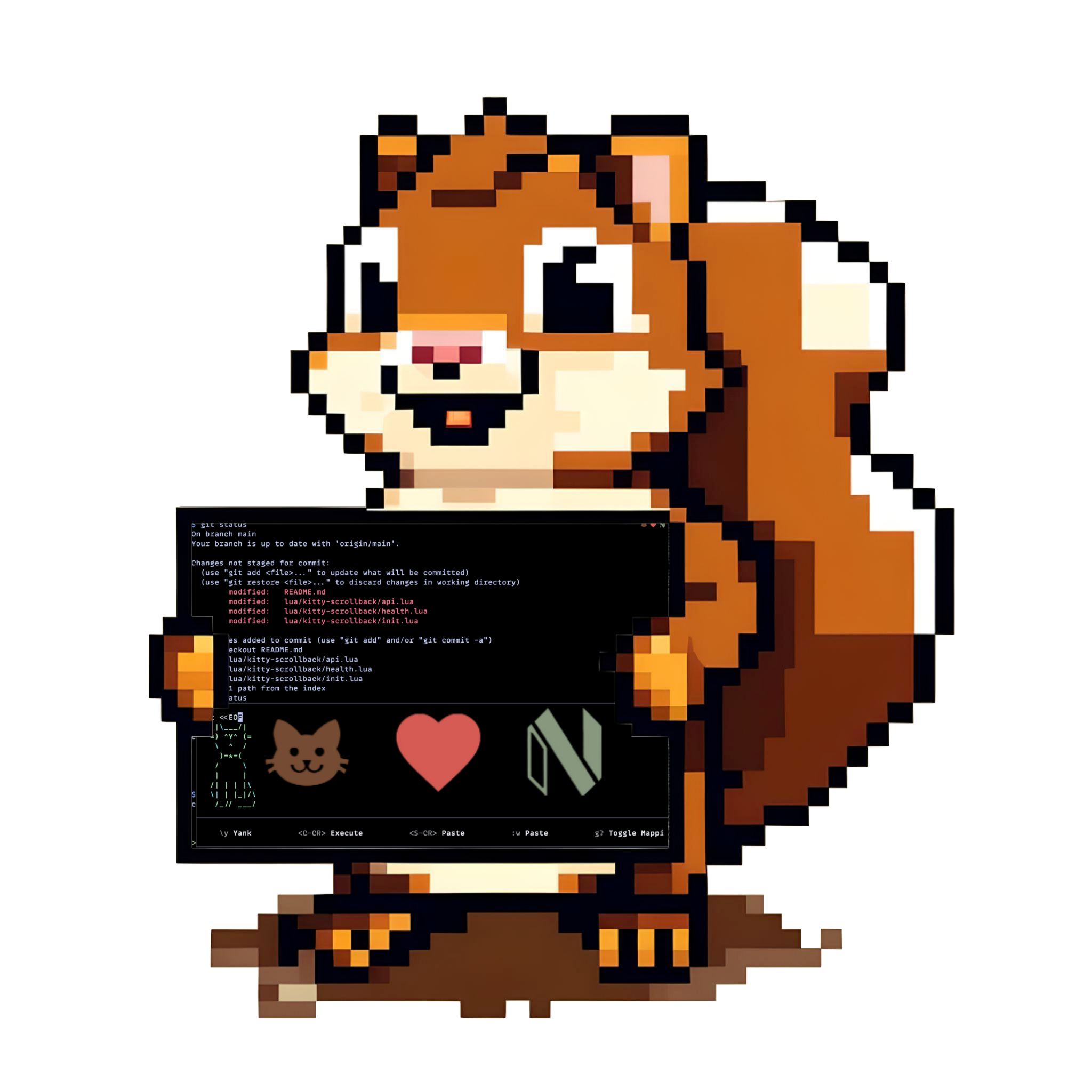 kitty-scrollback.nvim screenshot 1