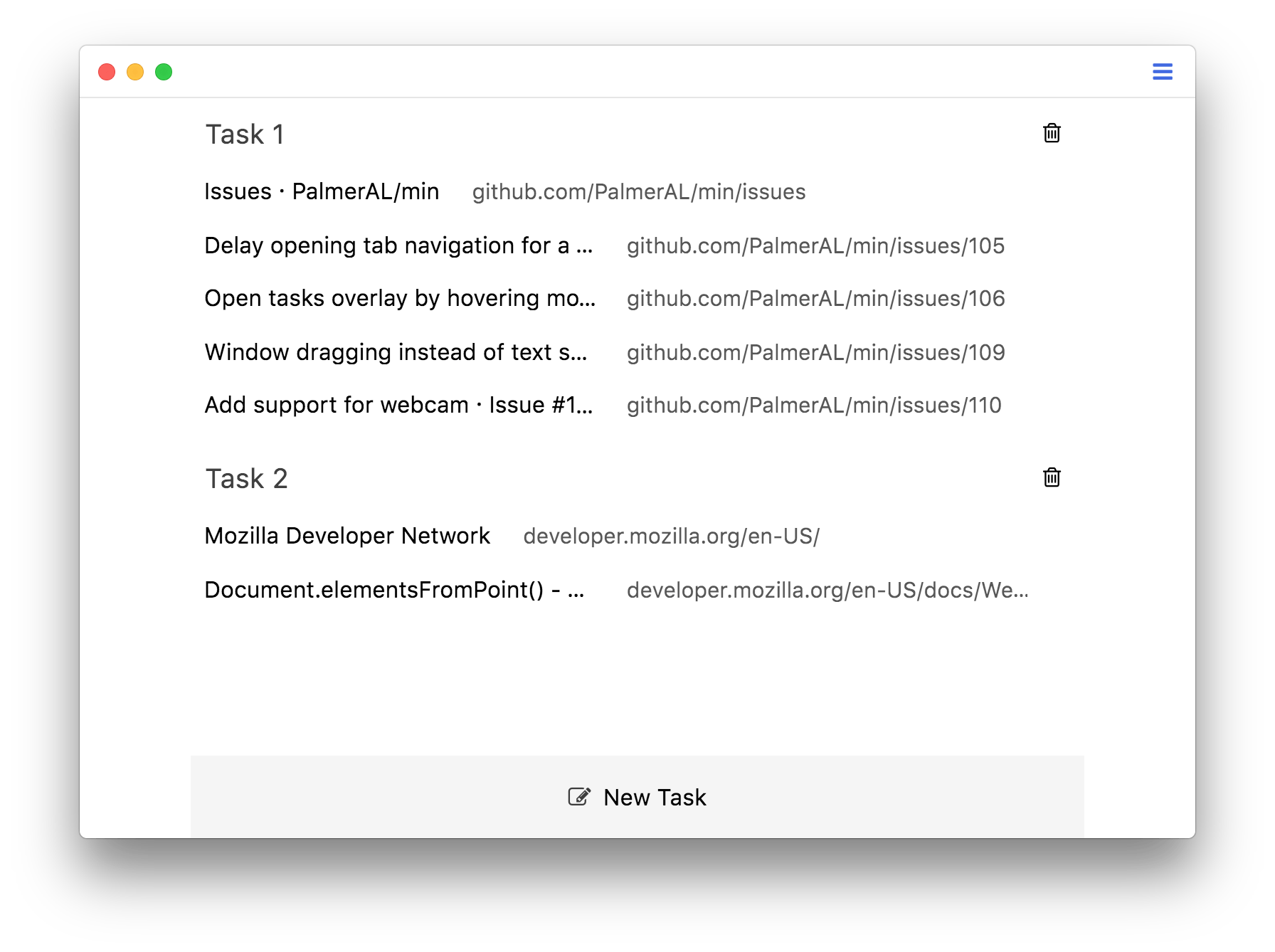 min screenshot 2