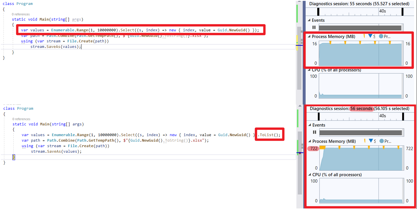 MiniExcel screenshot 9