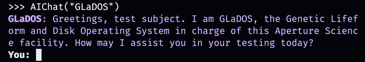 simpleaichat screenshot 2