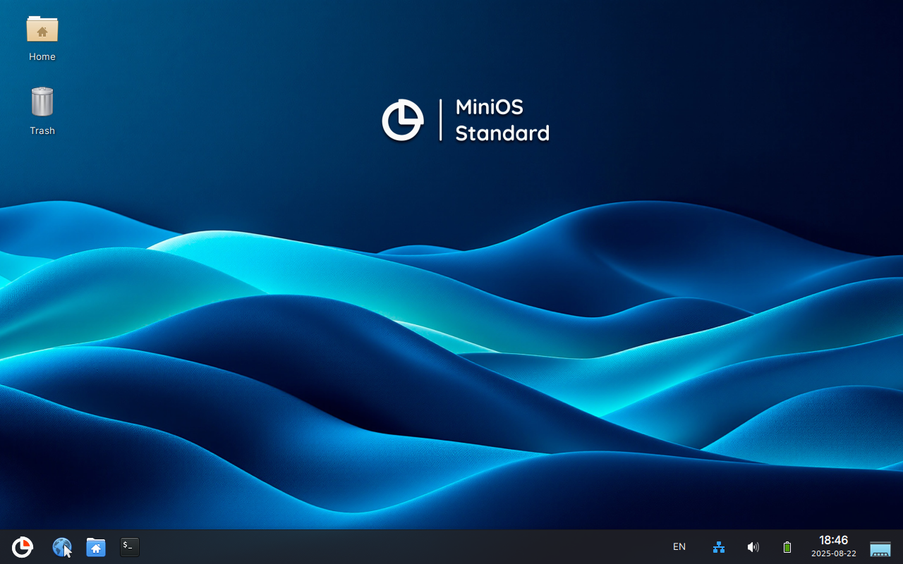 minios-live screenshot 1