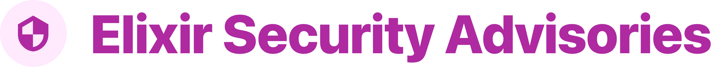 elixir-security-advisories screenshot 1