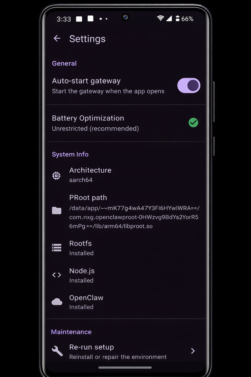 openclaw-termux screenshot 7
