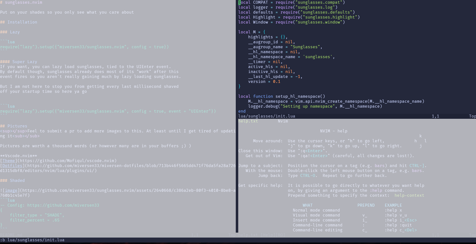 sunglasses.nvim screenshot 8