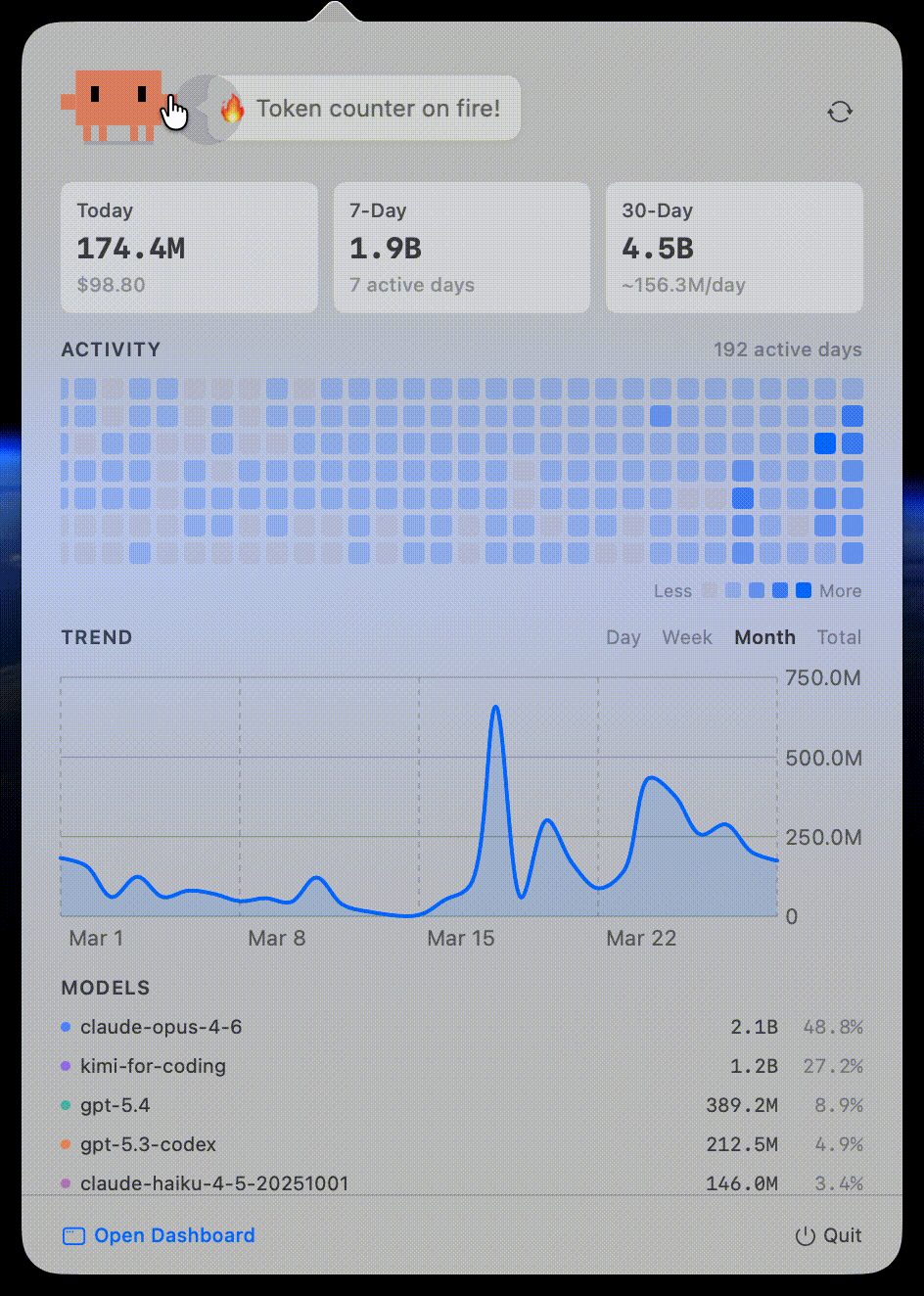 TokenTracker screenshot 11