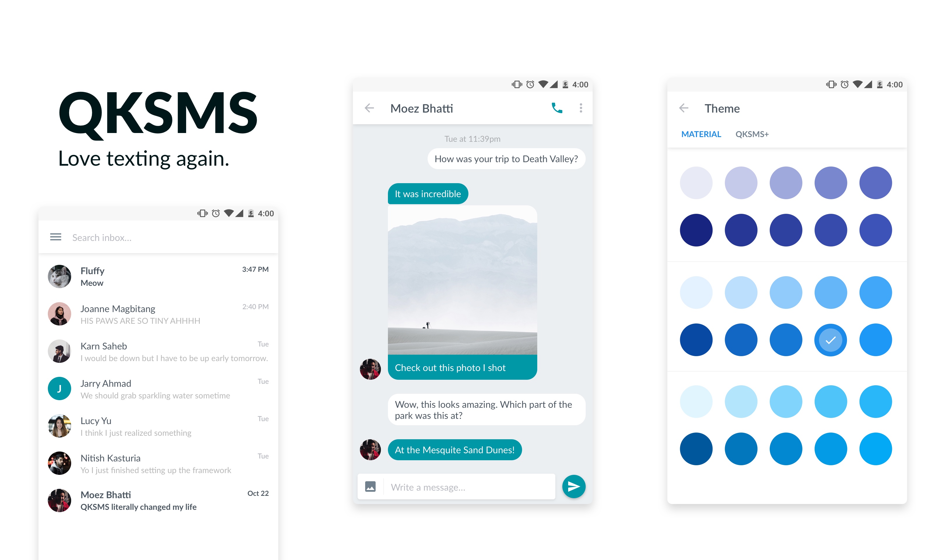 qksms screenshot 1