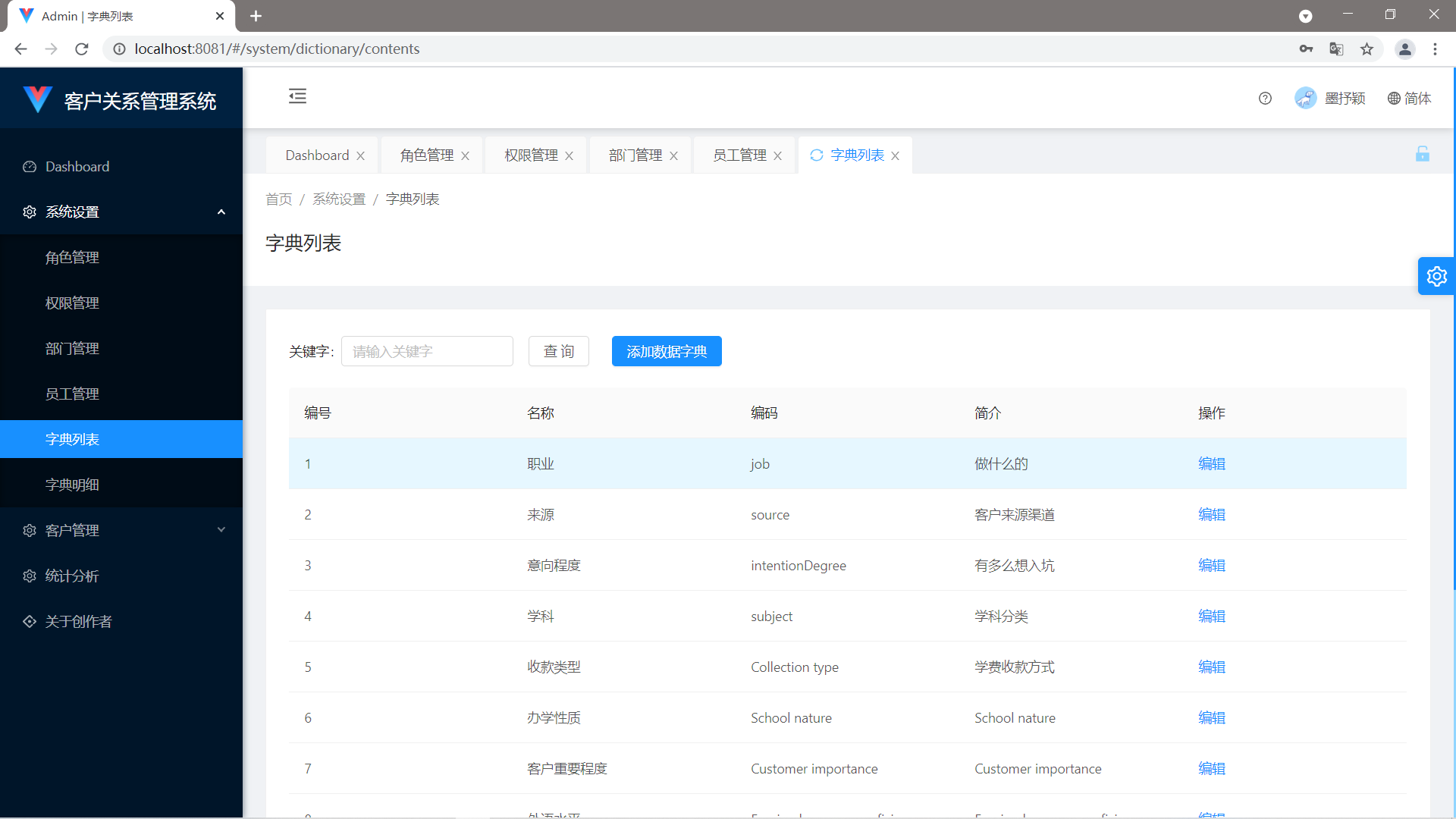 project-3-crm screenshot 12