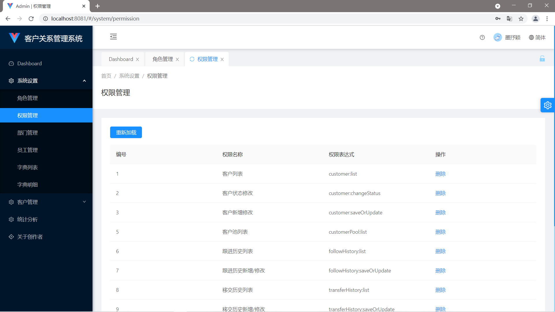 project-3-crm screenshot 6