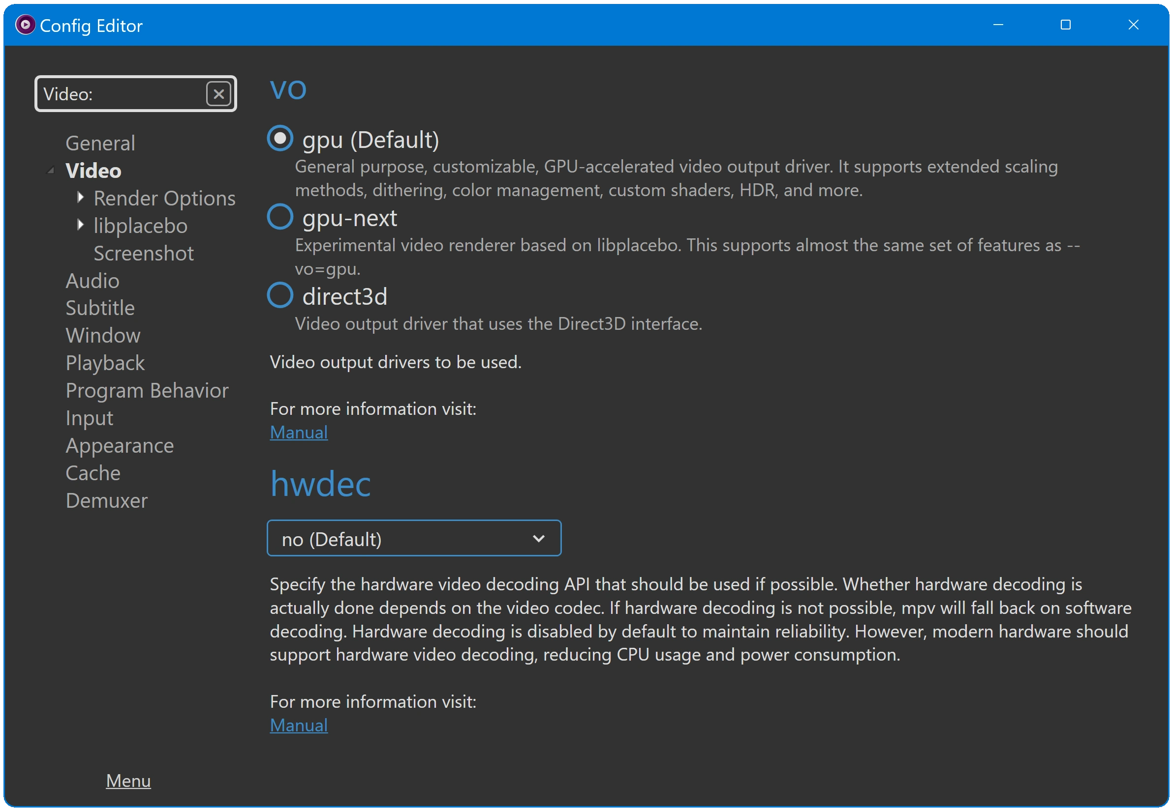 mpv.net screenshot 3