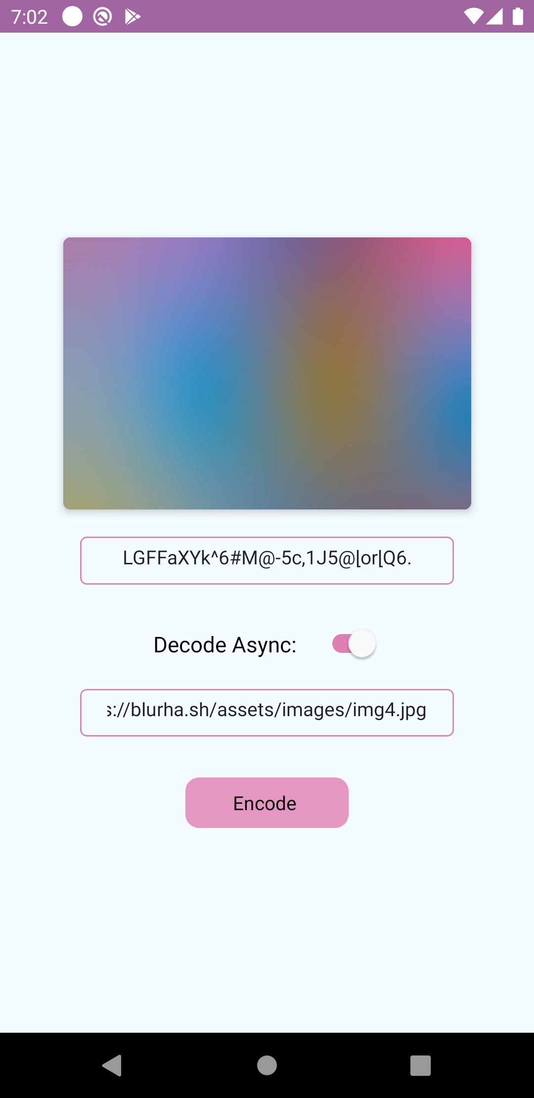 react-native-blurhash screenshot 6