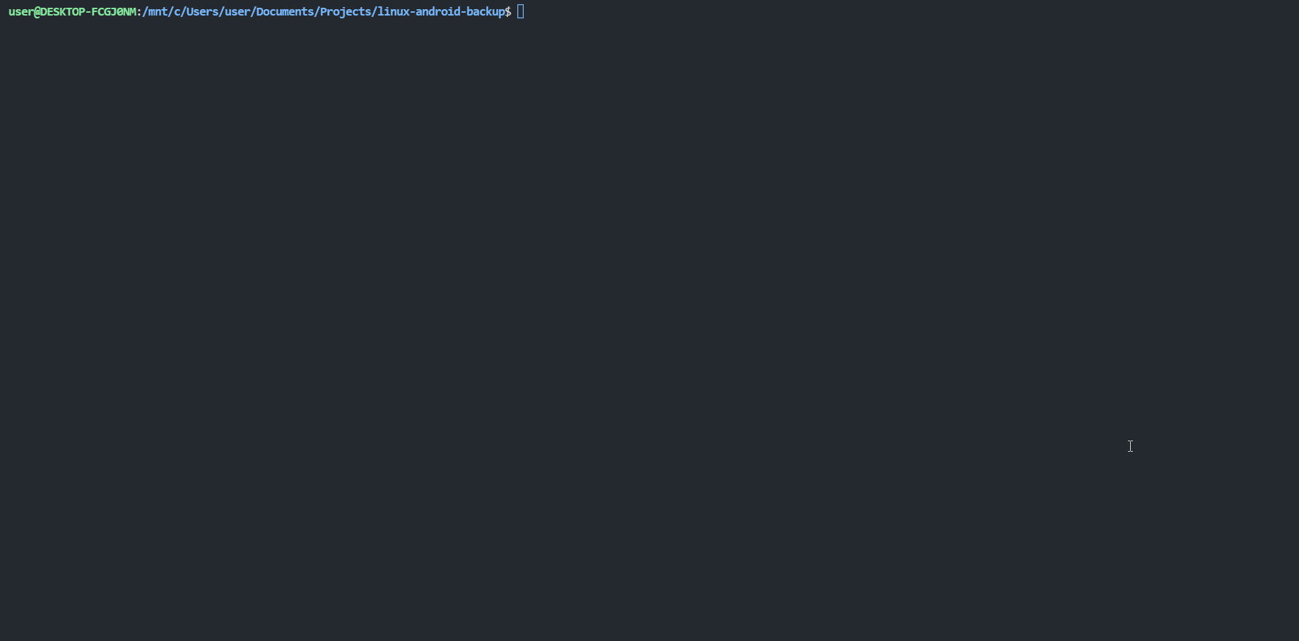 open-android-backup screenshot 1