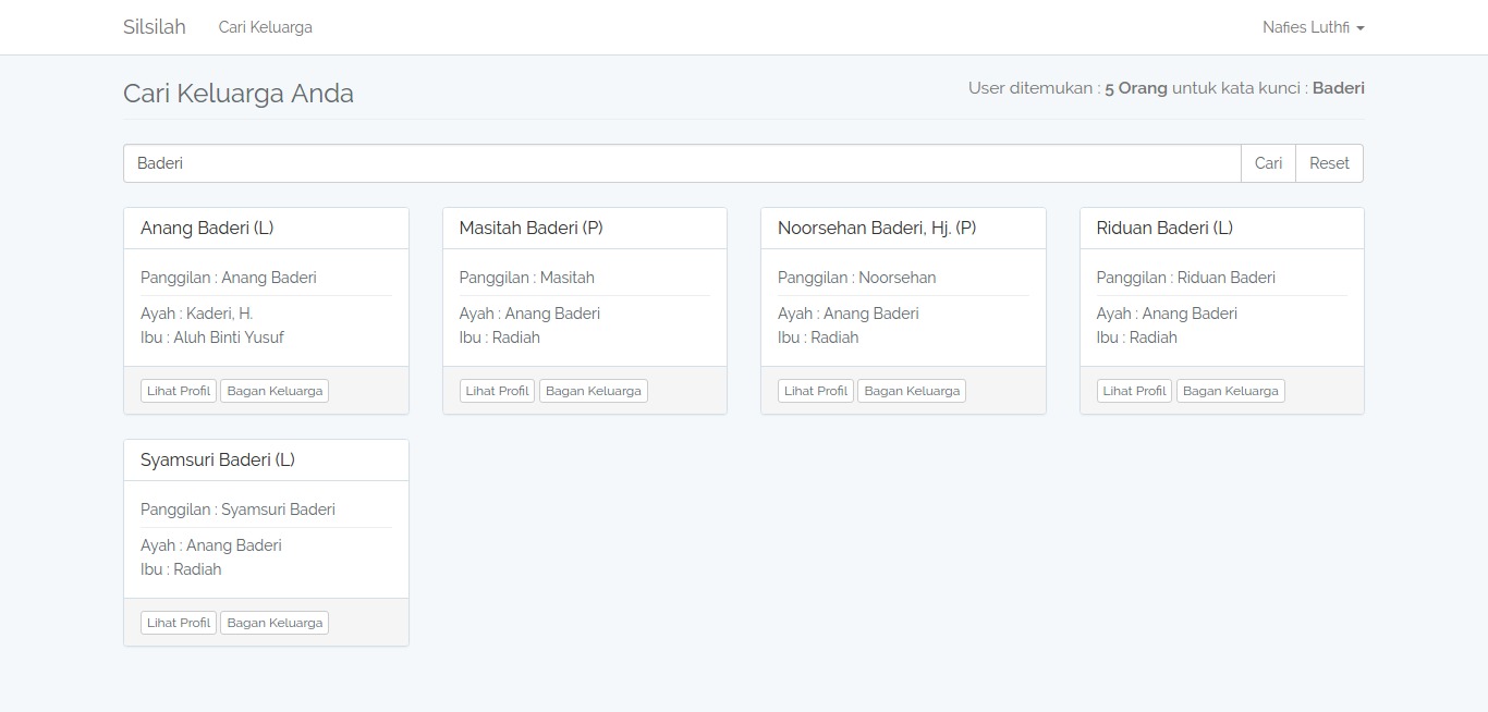 silsilah screenshot 3