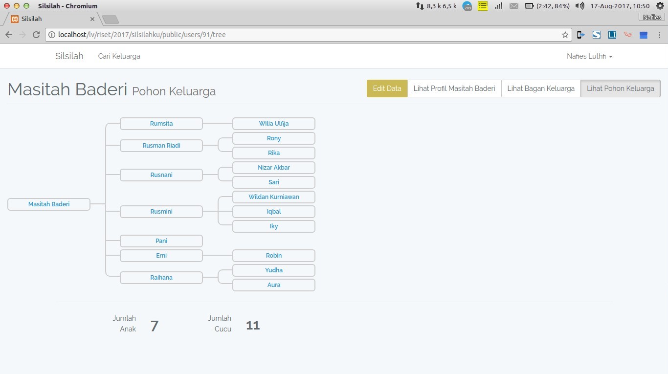 silsilah screenshot 1