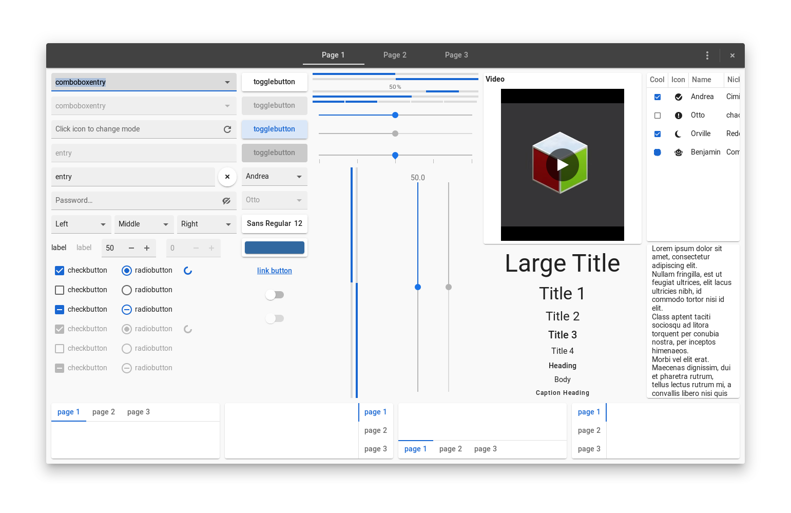 materia-theme screenshot 1