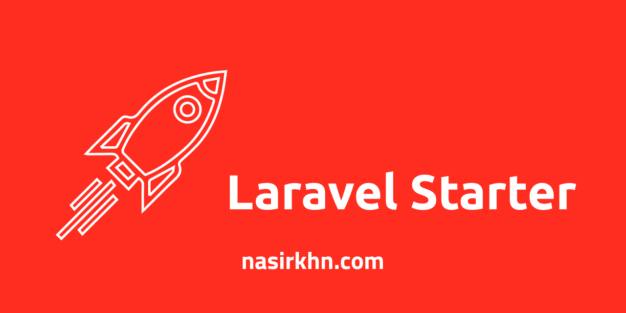 laravel-starter screenshot 1