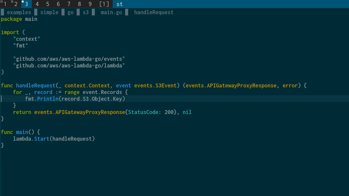 libaws screenshot 4