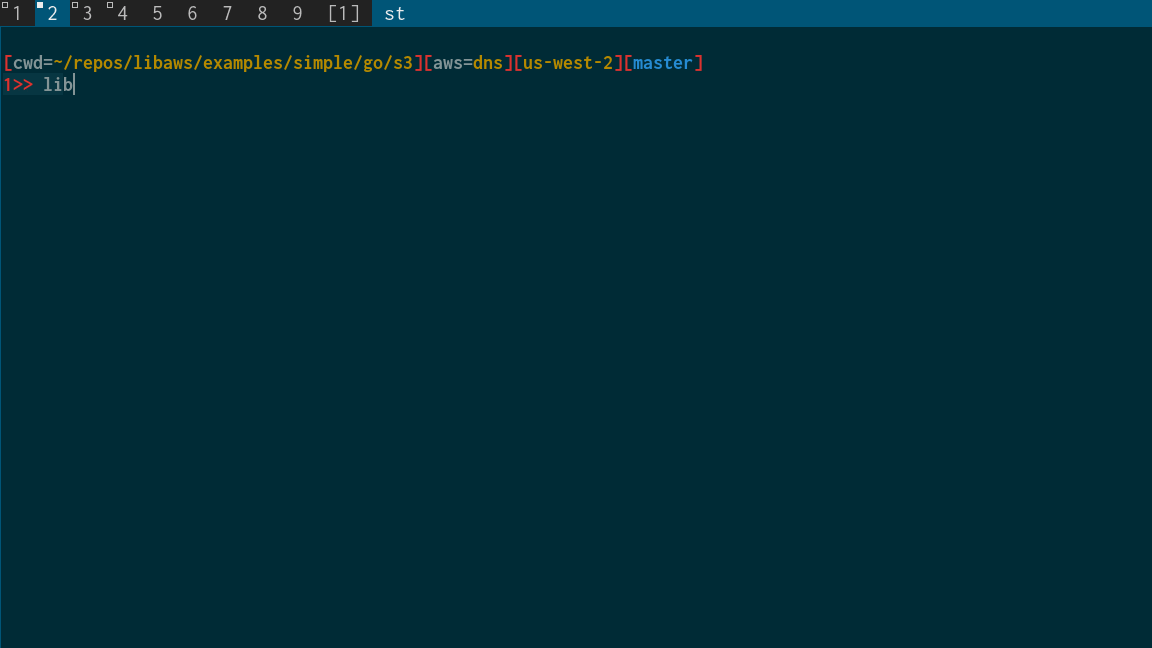 libaws screenshot 2