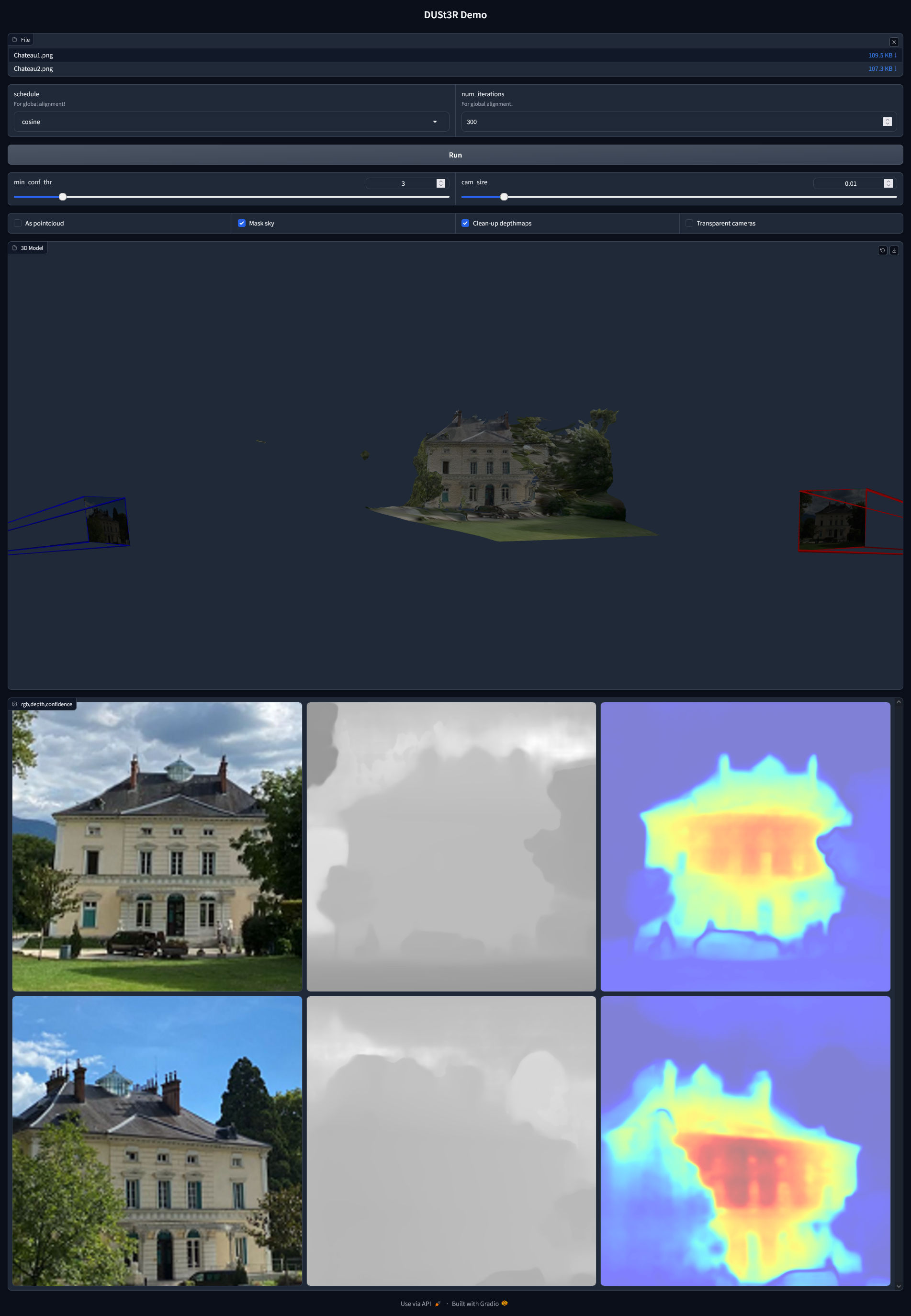 dust3r screenshot 4