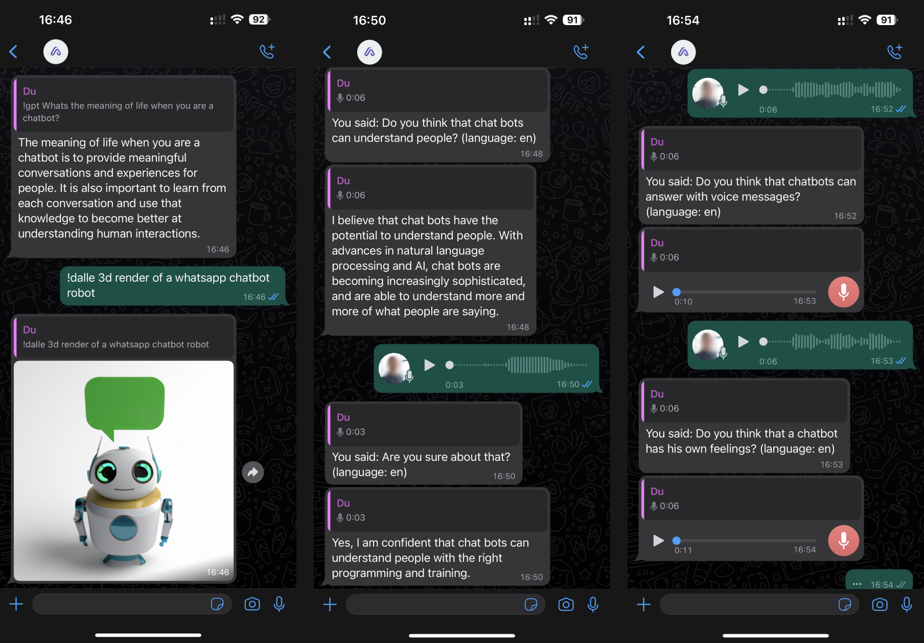 whatsapp-chatgpt screenshot 1