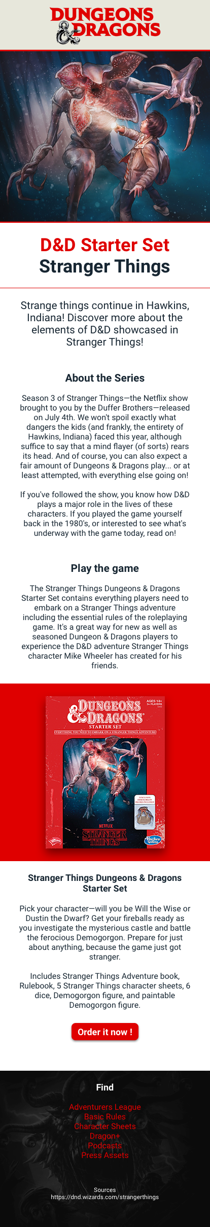 exercice-maquette-mobile-dungeon-dragon screenshot 1