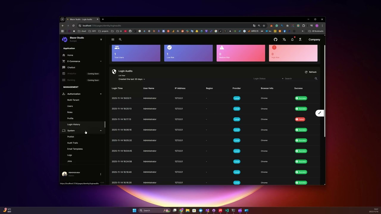 CleanArchitectureWithBlazorServer screenshot 6