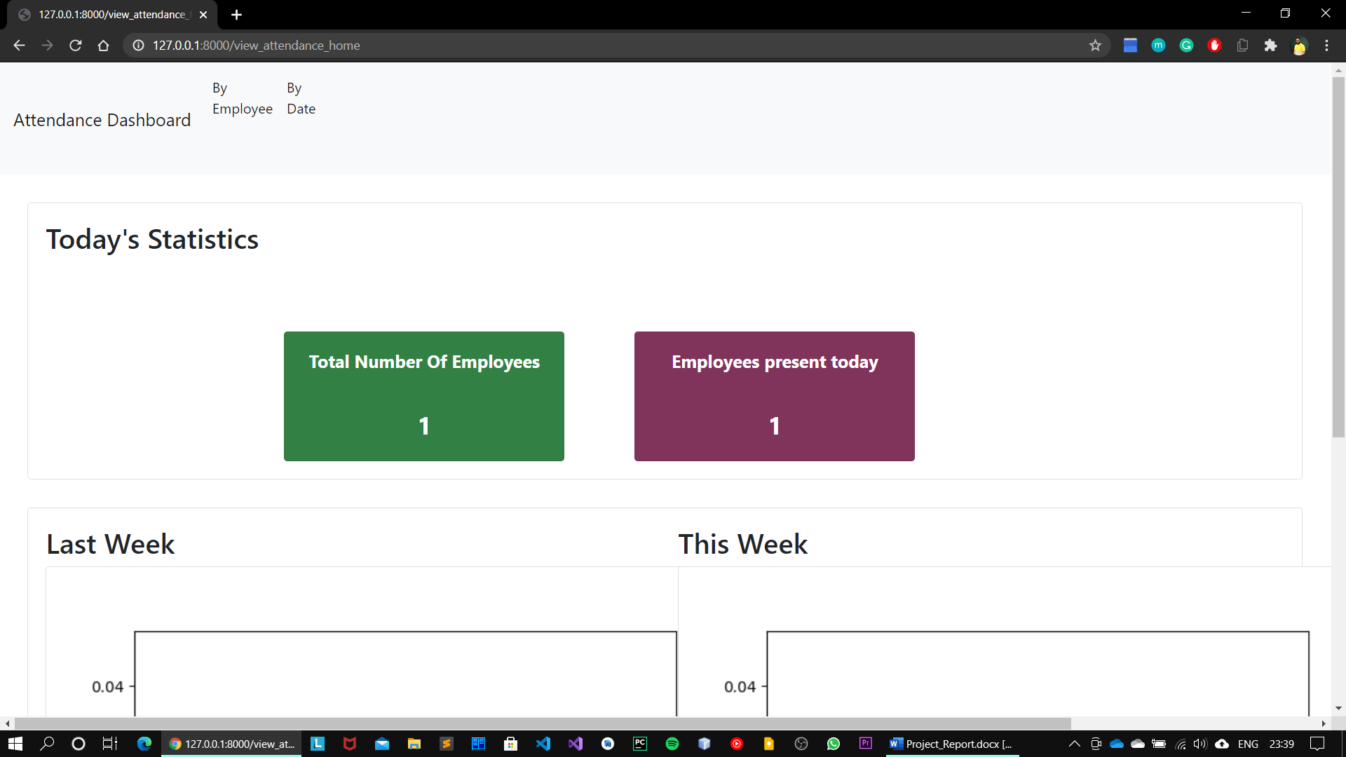 Attendance-Management-System-Using-Face-Recognition screenshot 11