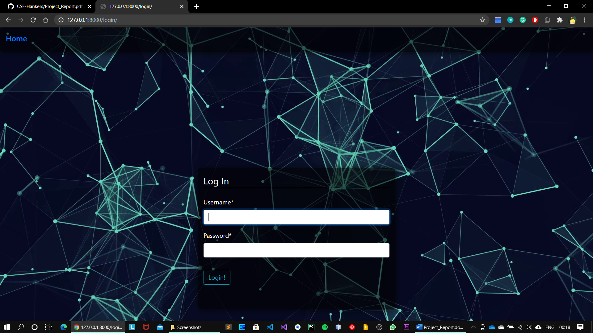 Attendance-Management-System-Using-Face-Recognition screenshot 2