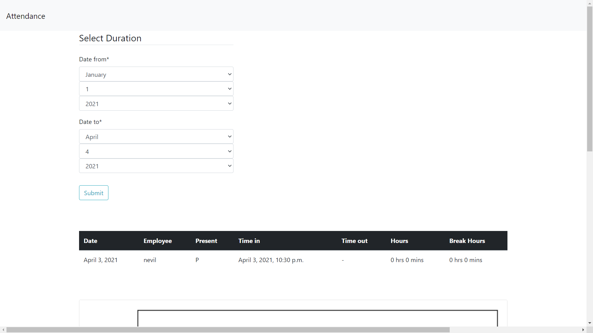 Attendance-Management-System-Using-Face-Recognition screenshot 13