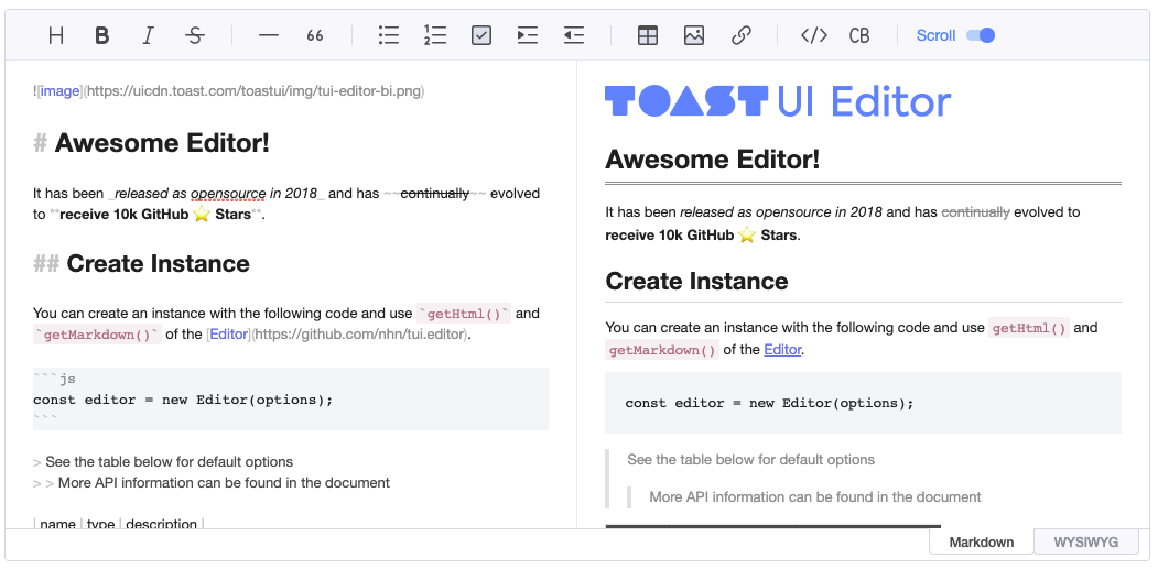 tui.editor screenshot 2