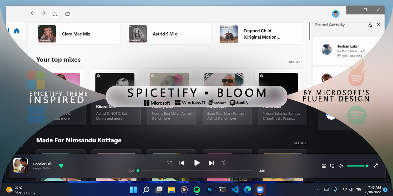 spicetify-bloom screenshot 1