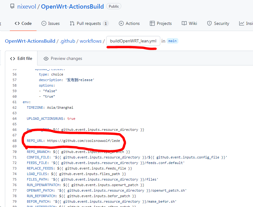 OpenWrt-ActionsBuild screenshot 13