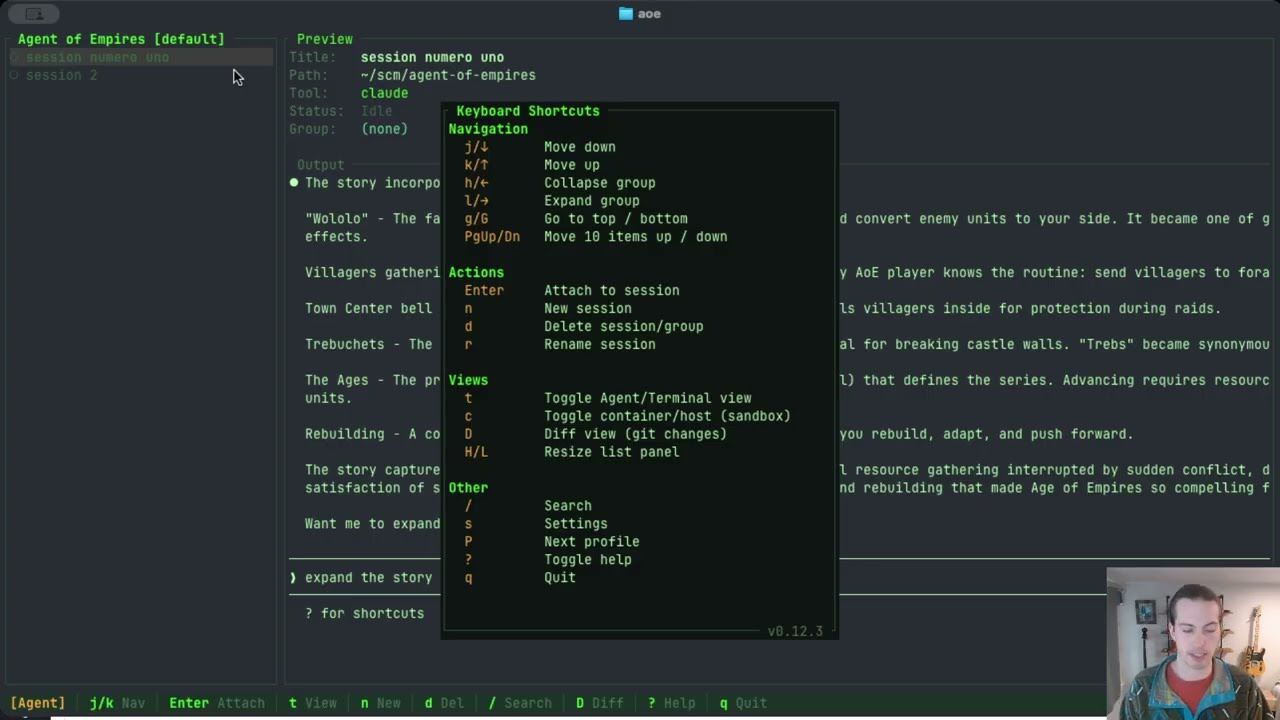 agent-of-empires screenshot 1
