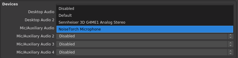 NoiseTorch screenshot 2