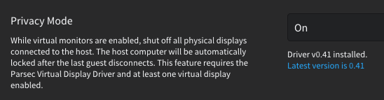 parsec-vdd screenshot 2