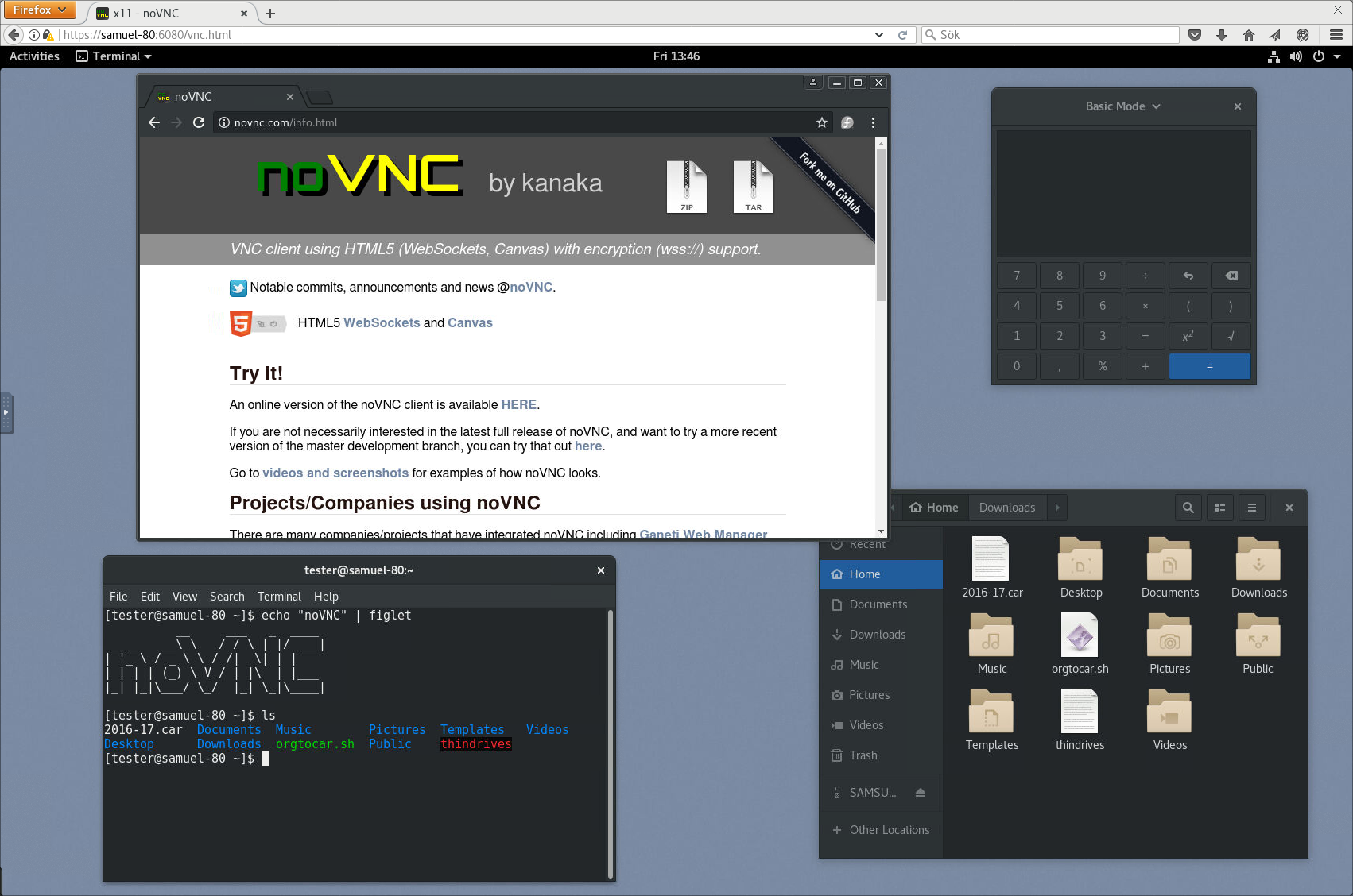 noVNC screenshot 2