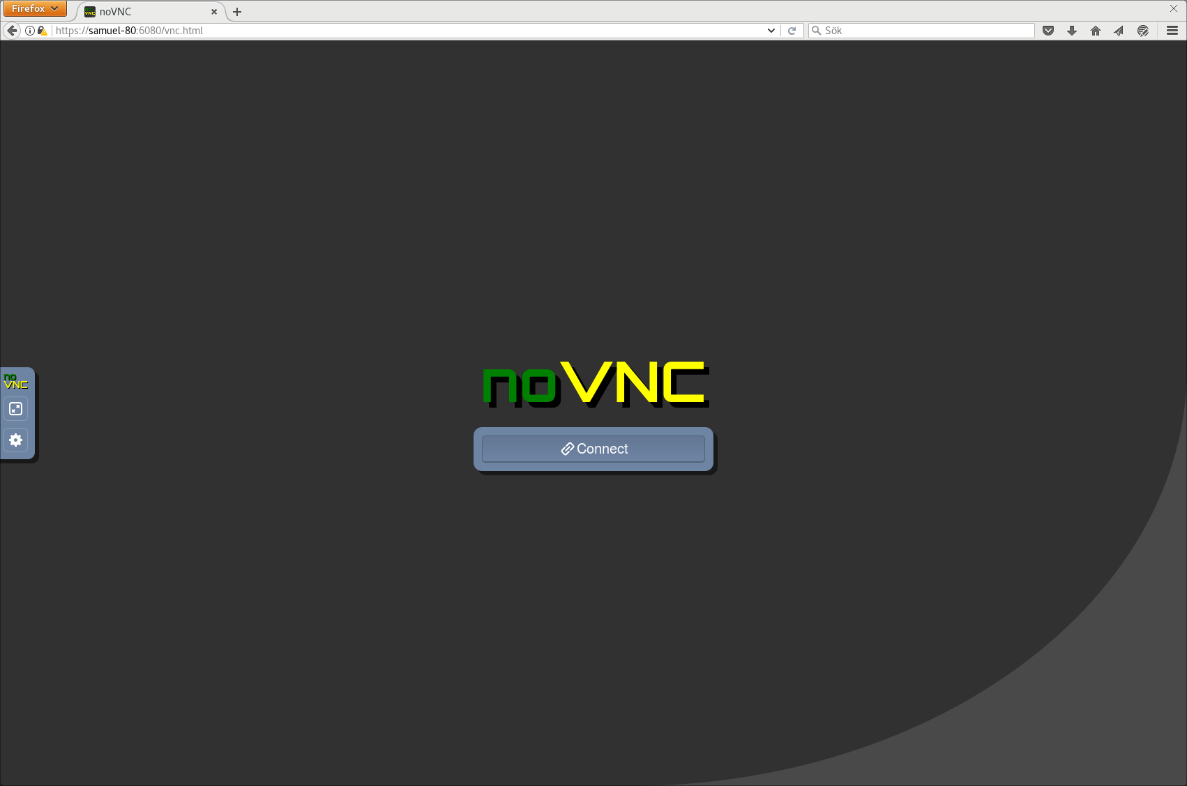 noVNC screenshot 1